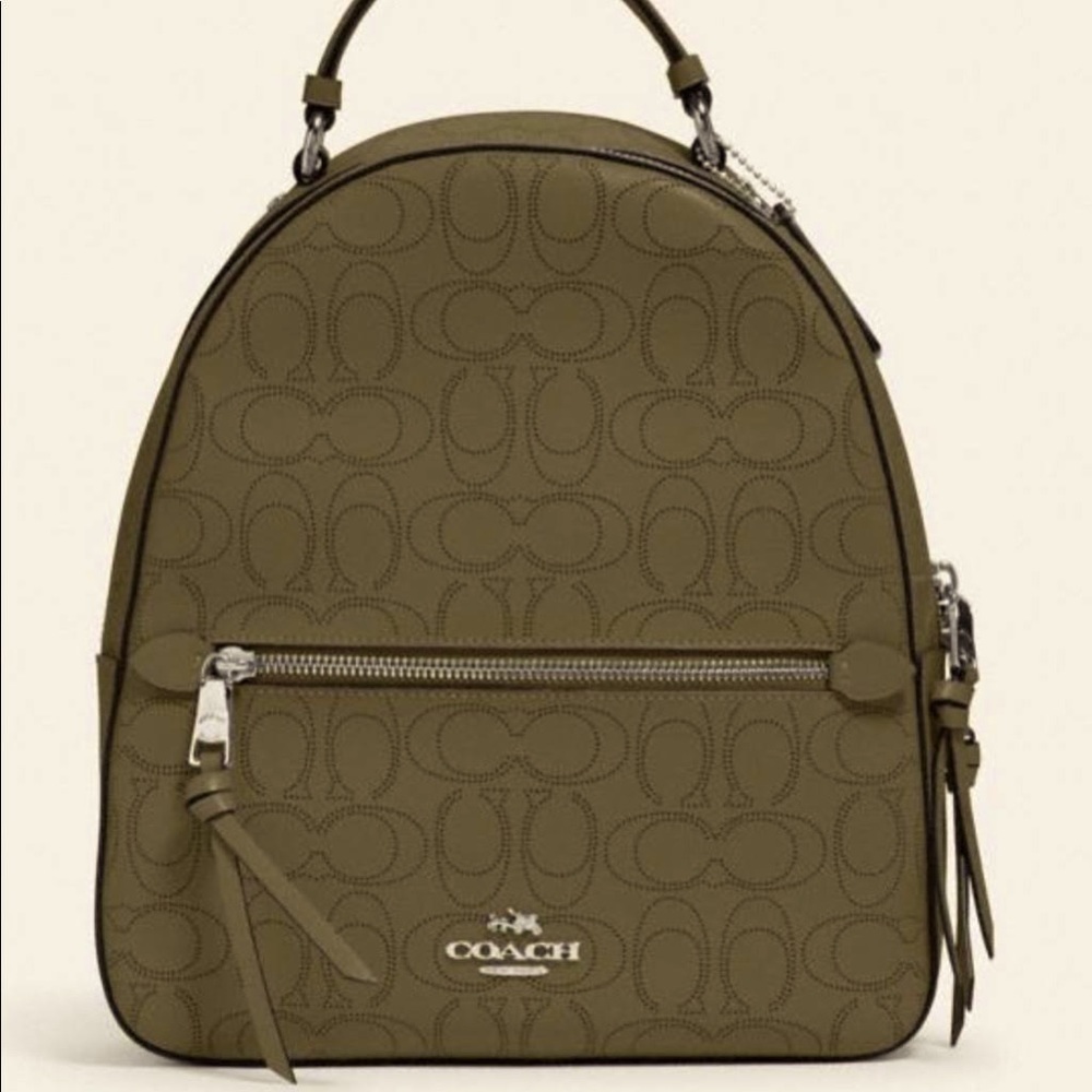 Coach Jordyn Backpack - Olive Green